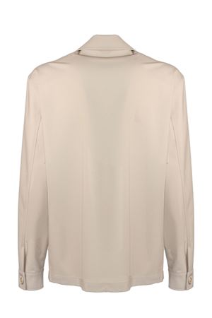 Beige virgin wool overshirt CRUNA | CARDIFF1714122