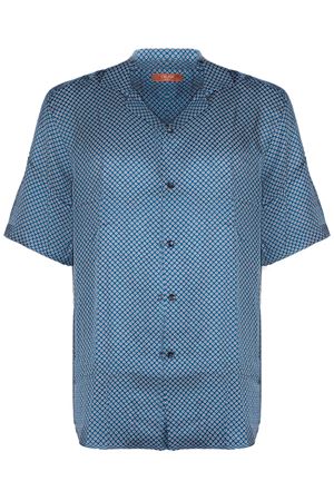 Lightweight, breathable blue viscose shirt CRUNA | HAVANA1727522