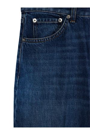 Wide Leg Fit jeans in indigo blue denim DONDUP | DP619DFE286DMR3800