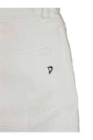 White denim shorts DONDUP | DP686BBSE037DKPT001