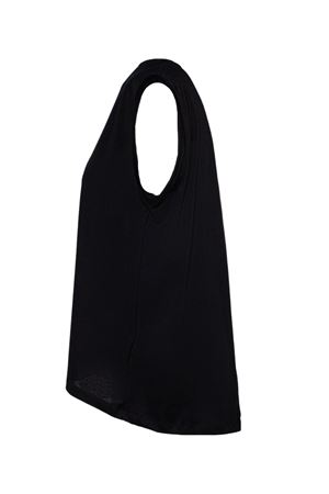 T-shirt in cotone nero DONDUP | DS080JF0350D999