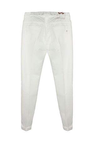 Skinny fit jeans in white cotton denim DONDUP | UP232BSE037UKPT001