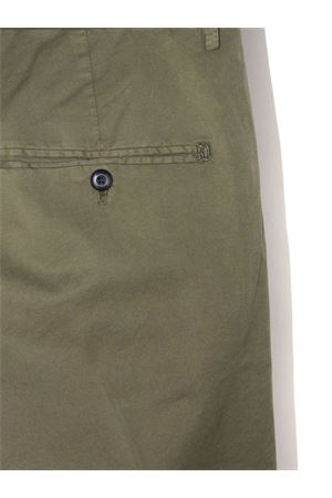 Pantalone in misto cotone verde DONDUP | UP235GSE046UPTD637