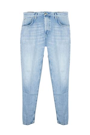 Carrot fit jeans in light blue cotton denim DONDUP | UP434DFH269UJ39800