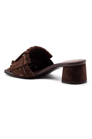 Sandalo in camoscio marrone DONNARÍ | GD19ETMORO