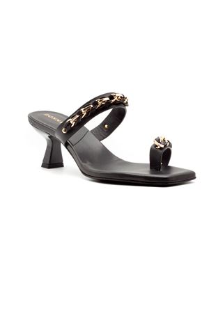 Sandalo mule in pelle nero DONNARÍ | GD54GTRESORNERO