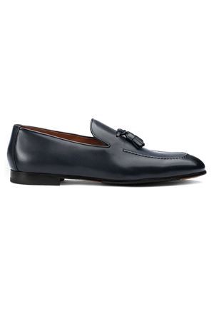 Blue leather loafer DOUCAL'S | DU1080PANNUF159NB28.
