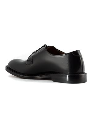 Black brushed leather lace-ups DOUCAL'S | DU1385PHOEUY007NN00.