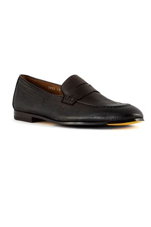 Soft dark brown leather loafer DOUCAL'S | DU2983PANNUF054TM00.