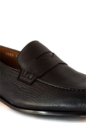 Soft dark brown leather loafer DOUCAL'S | DU2983PANNUF054TM00.