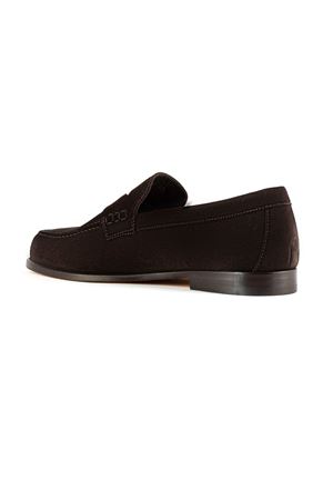 Dark brown suede loafer DOUCAL'S | DU3397MARIUY009TM23.