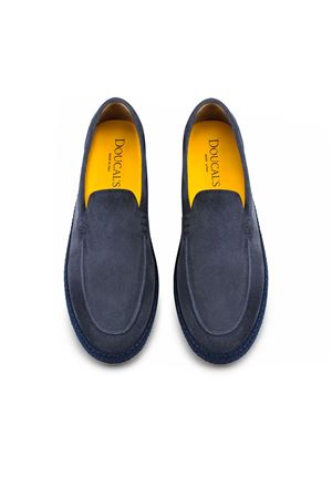 Espadrillas in scamosciato di vitello blu notte DOUCAL'S | DU3428MALNUY009BB15.