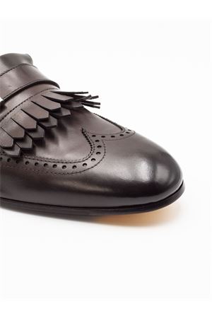 Mocassino in pelle spazzolata testa di moro DOUCAL'S | DU3518PANNUF159TM29.