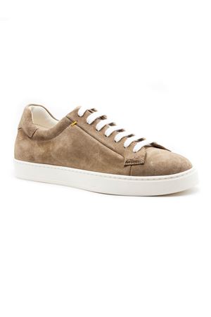 Sneaker in scamosciato di vitello beige DOUCAL'S | DU3552SPENUF009EC15.