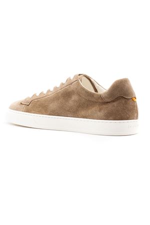 Sneaker in scamosciato di vitello beige DOUCAL'S | DU3552SPENUF009EC15.