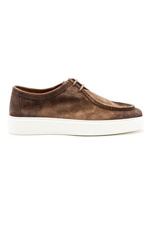 Brown suede sneakers DOUCAL'S | DU3553SWIFUZ260EM08.