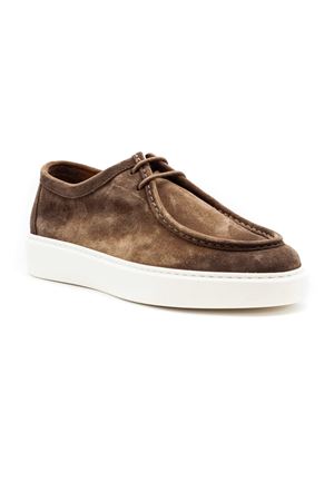 Brown suede sneakers DOUCAL'S | DU3553SWIFUZ260EM08.