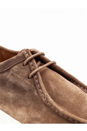 Brown suede sneakers DOUCAL'S | DU3553SWIFUZ260EM08.