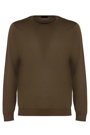 Military green cotton jumper DRUMOHR | D0GN113L441