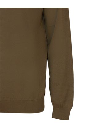 Military green cotton jumper DRUMOHR | D0GN113L441