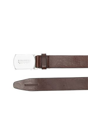 Cintura in pelle marrone scuro DSQUARED | BEM0697129000015081