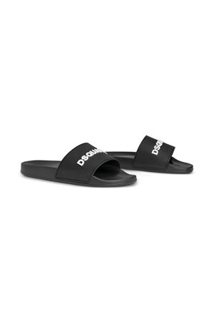 Sandali slides nero DSQUARED | FSM0085350087662124