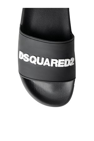 Sandali slides nero DSQUARED | FSM0085350087662124