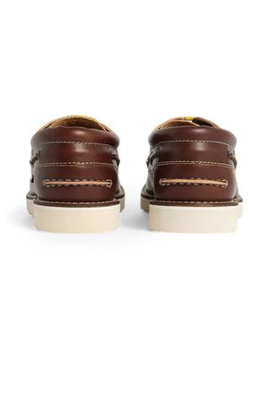 Scarpe da barca Explorer in pelle marrone DSQUARED | LUM0114129000015061