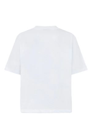 White cotton T-shirt DSQUARED | S71GD1653D20033100