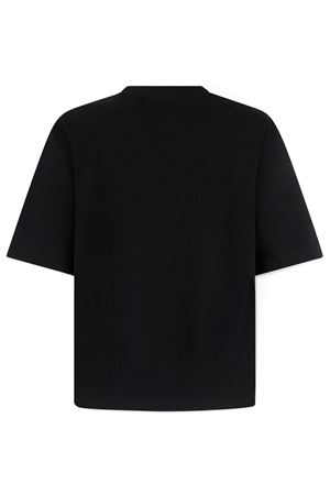 Black cotton T-shirt DSQUARED | S71GD1653D20033900
