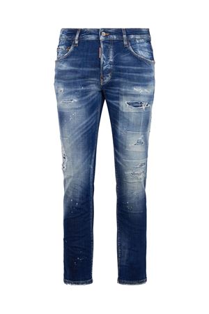 Stretch cotton denim jeans DSQUARED | S71LB1754D30010470