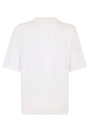 White cotton jersey T-shirt DSQUARED | S74GD1542D20108100