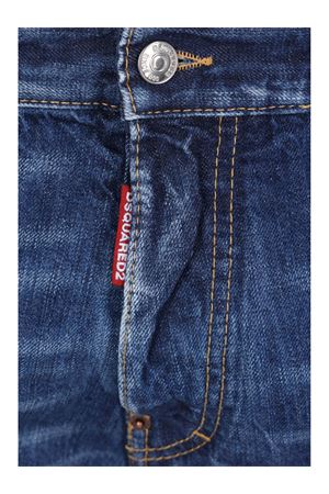 Slim-fit jeans in blue cotton denim DSQUARED | S74LB1854D30011470