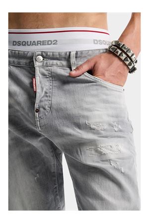 Grey cotton denim jeans DSQUARED | S74LB1870S30260852