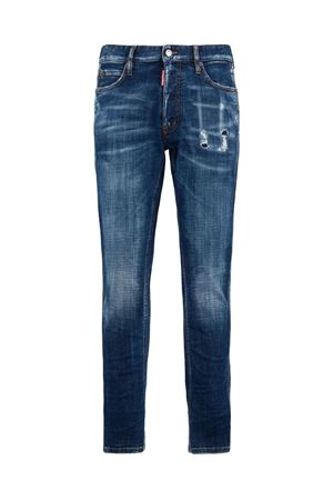 Dark Smoker Wash Teddy Mini Front Jeans DSQUARED | S74LB1914S30664470