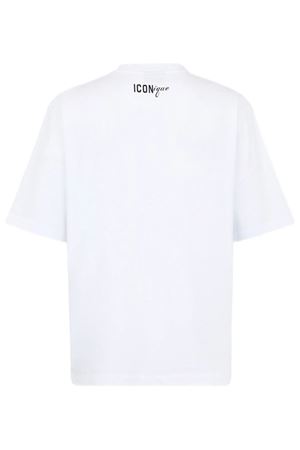 White Cotton T-Shirt DSQUARED | S78GD0112D20033100