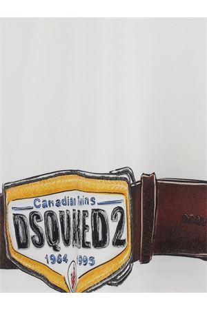 White Cotton T-Shirt DSQUARED | S78GD0120D20033100