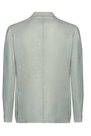 Light green single-breasted tailored blazer ELEVENTY | M75GIAC12TES0M08607