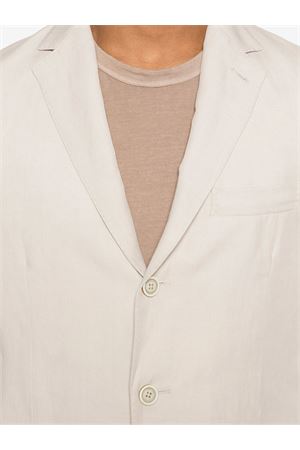 Light beige linen blazer ELEVENTY | M75GIAK09TES0M11602