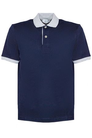 Polo in cotone blu ELEVENTY | M75POLM07TES0M2431113