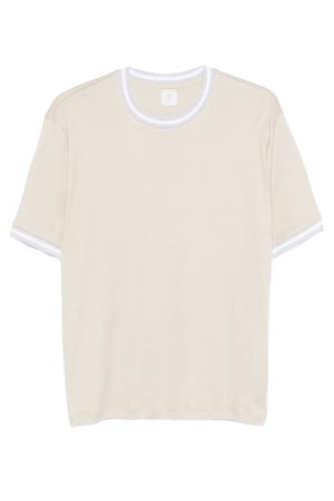 Beige cotton jersey t-shirt ELEVENTY | M75TSHM13TES0M291021301