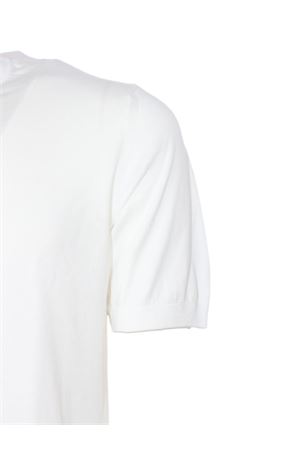 T-shirt in maglia di cotone bianco ELEVENTY | M76MAGM65MAG0M0410103