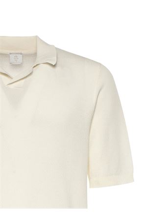 Polo in cotone avorio ELEVENTY | M76MAGM88MAG0M00801