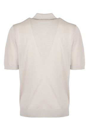 Polo in maglia di cotone beige ELEVENTY | M76MAGM88MAG0M00802