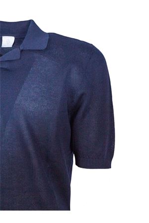 Polo in maglia di cotone blu ELEVENTY | M76MAGM88MAG0M00811