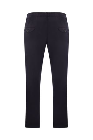 Jogger trousers in cool blue wool ELEVENTY | X75PANB21TES0A05311N