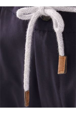 Jogger trousers in cool blue wool ELEVENTY | X75PANB21TES0A05311N