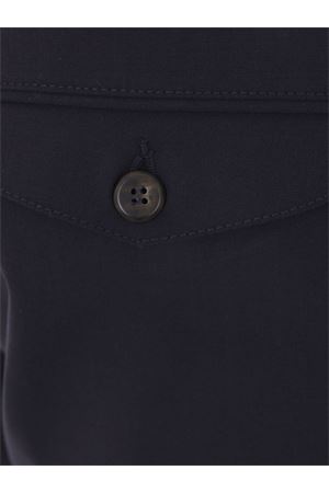 Jogger trousers in cool blue wool ELEVENTY | X75PANB21TES0A05311N