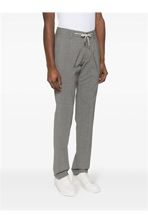 Jogger trousers in cool grey wool ELEVENTY | X75PANB21TES0A05313