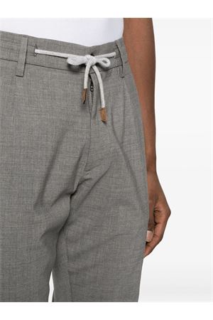 Jogger trousers in cool grey wool ELEVENTY | X75PANB21TES0A05313